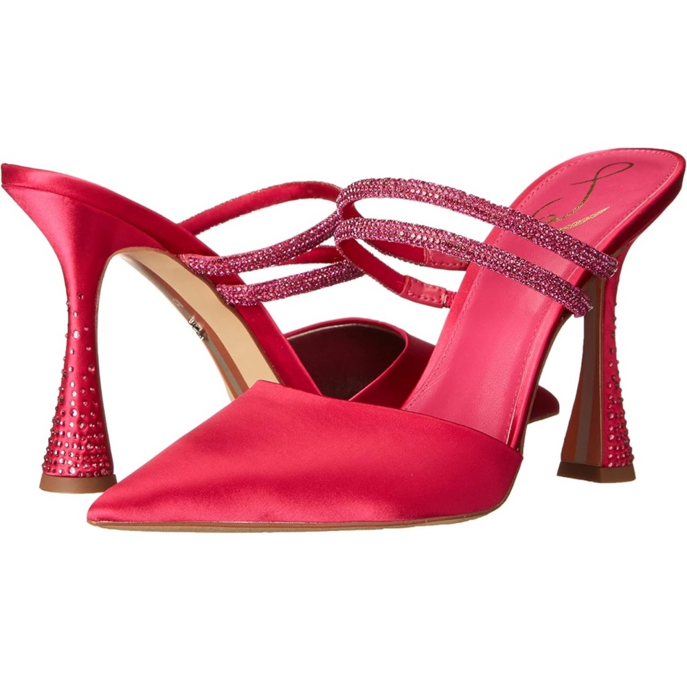 SAM EDELMAN Women's Agustina Pump in Bold Fuchsia